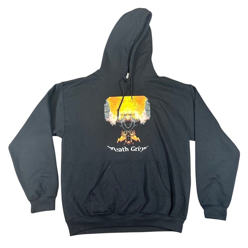 Death Grips Tournament 23 Tour Hoodie Black Mens Medium Concert Merch Original